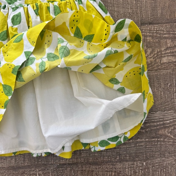 Mini Boden Lemon Print Dress 4/5 - Picture 6 of 9